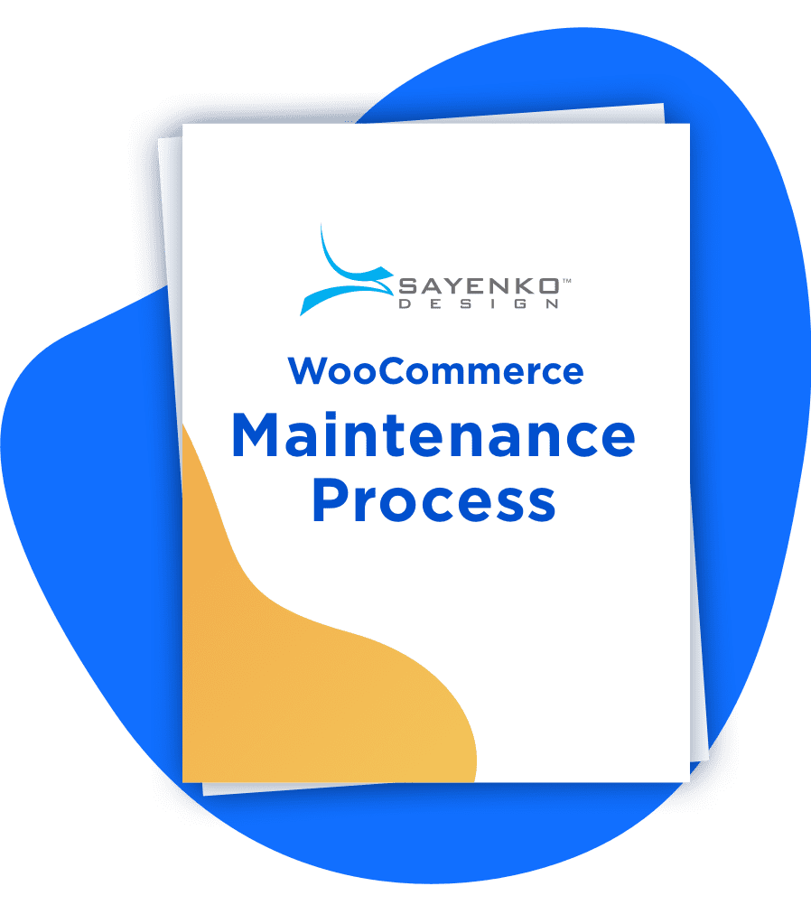 WooCommerce Maintenance Process Website design rfp template